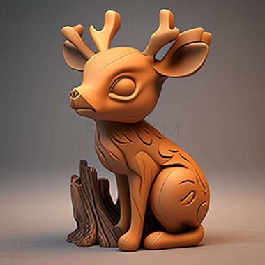 3D model Stomper from Bambi (STL)